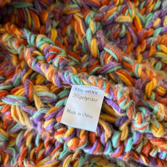 VRG Girl Multicolor Knit Cardigan - Picture 6 of 7